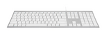 Macally USB C Keyboard Aluminium