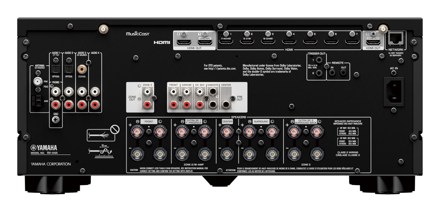 Yamaha RX A4A Amplifier – Simply Mac