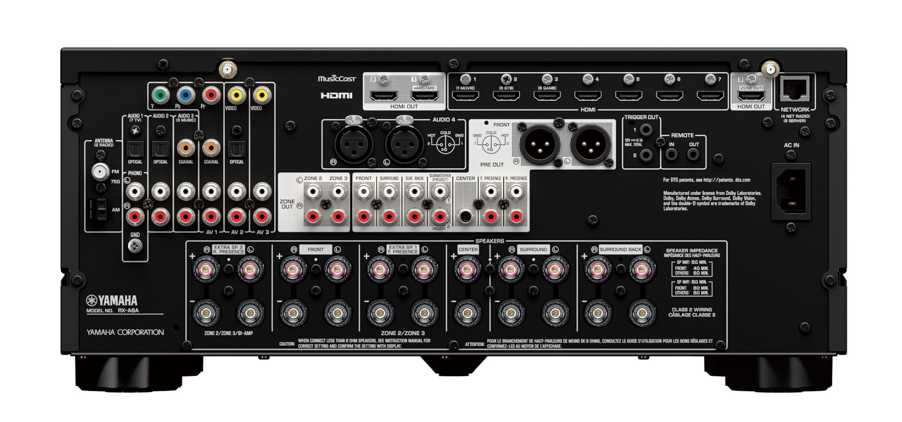 Yamaha RX A2A Amplifier – Simply Mac